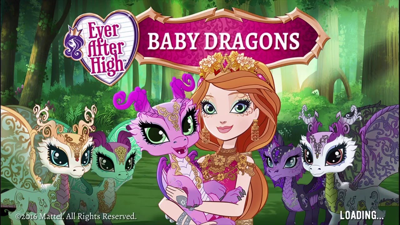 Ever After High Apple White's Dragon Braebyrn - Dragon Games