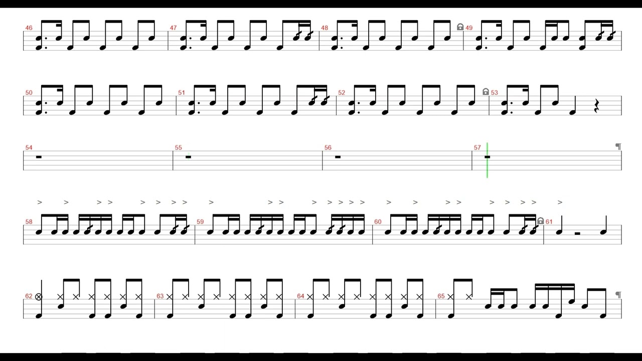 Zedd-Stay | Drum Score, Drum Sheet Music