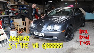 Real Road Test: Jaguar SType V8  GRRROWL