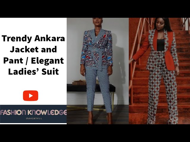 Exquisite And Dazzling Ankara Blazer Style That Classy Ladies Can Rock As  Work Attire