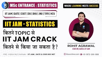 How to prepare for IIT JAM Mathematical Statistics [Important Topics]
