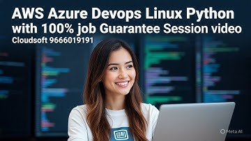 AWS ,Azure , Devops , Linux , Python first class Cloudsoft Solutions 9666019191