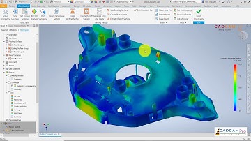 Inventor 2020 Mold Tutorial #19 | Core & cavity Result Fill Pack , Shrinkage estimated