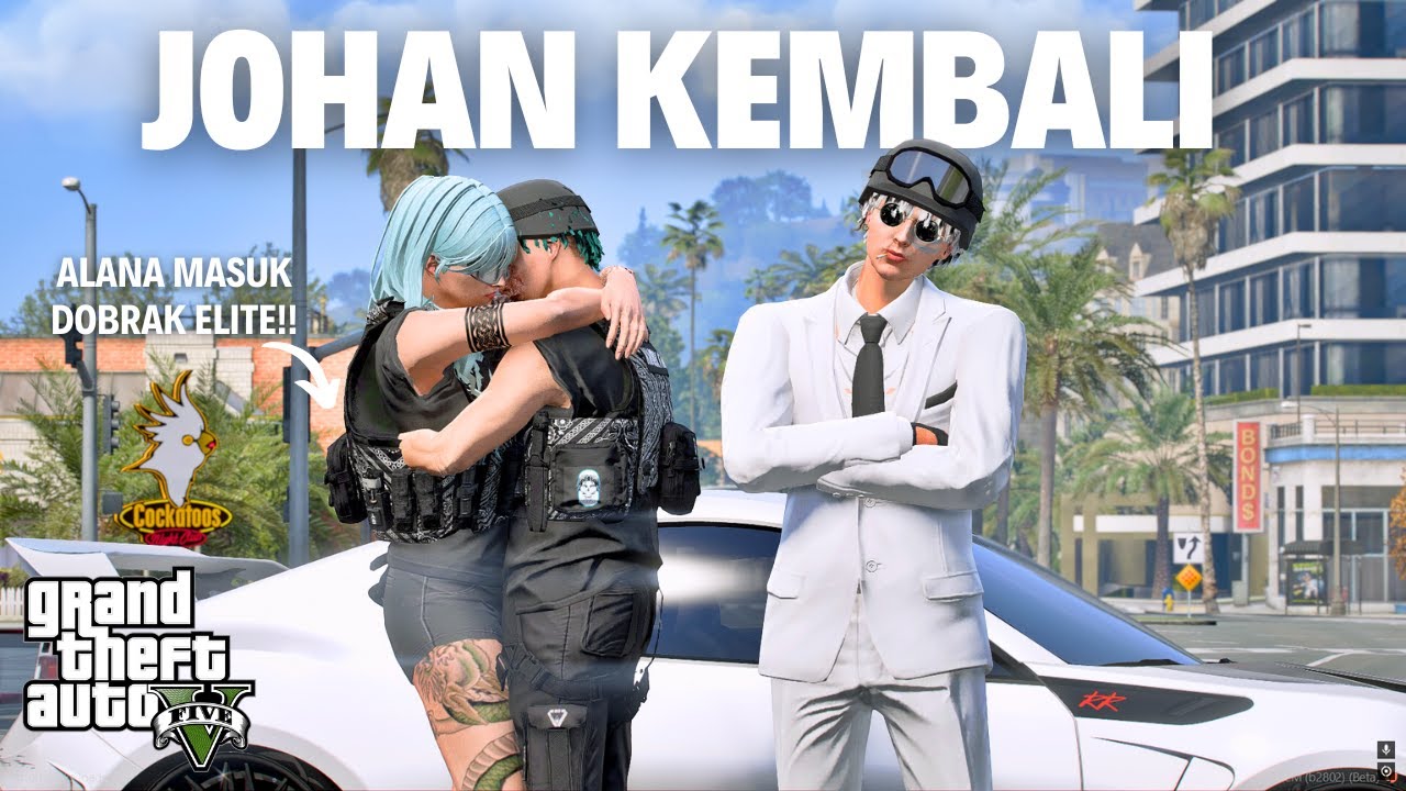 ALANA DAN JOHAN BERHASIL DISATUKAN OLEH TONI!! KAMEK KEMBALI!! GTA 5 STORY INDONESIA
