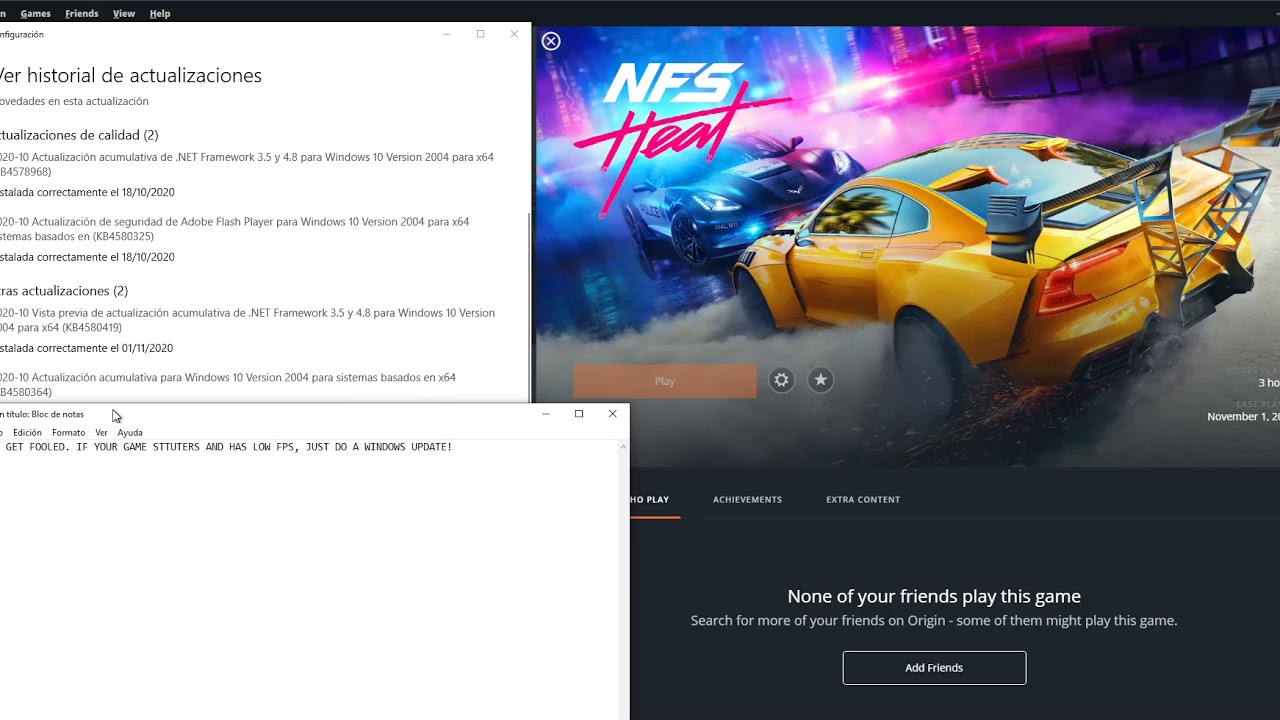 Need For Speed HEAT FPS FIX - YouTube