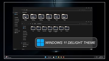 Windows 11 Delight Theme – Clean & Modern Dark UI Customization 2025