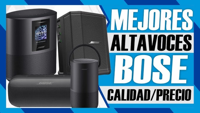 😍 DESCUBRE el Mejor Altavoz Bose ▷.es 2023◁ (COMPARATIVA Calidad  Precio) 