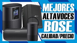 ✅ MEJORES Modelos de ALTAVOCES Bluetooth BOSE  CALIDAD PRECIO 2024 ✅ POTENTES Parlantes BOSE