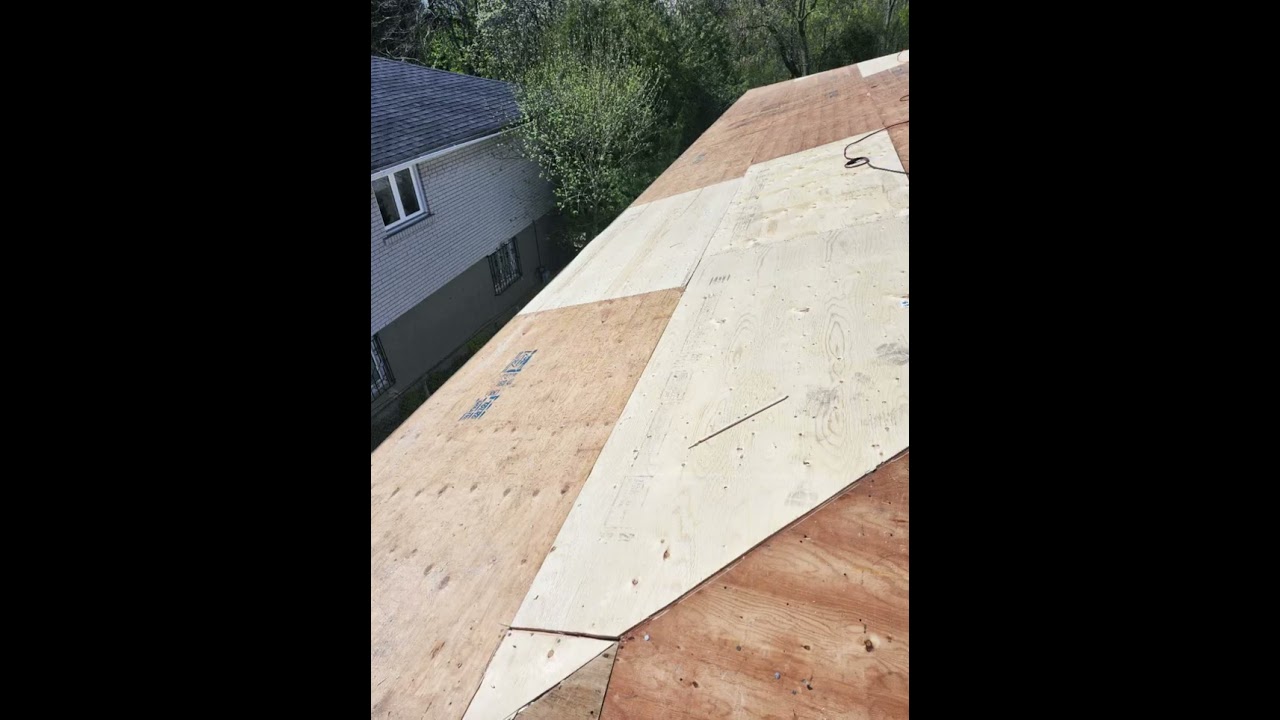 Thornhill project Owens corning brand Duration shingle Slatestone gray colour