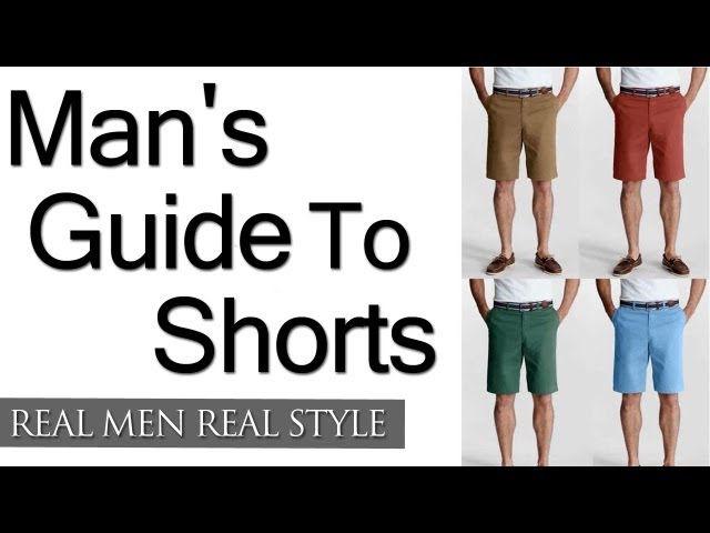 How To Wear Shorts With Style  ULTIMATE Man's Guide - RealMenRealStyle