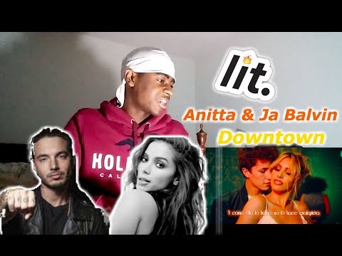 Anitta & J Balvin - Downtown (Official Lyric Video) ft. Lele Pons & Juanpa Zurita \Reaction‼️