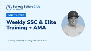 Weekly SSC & Elite Training + AMA