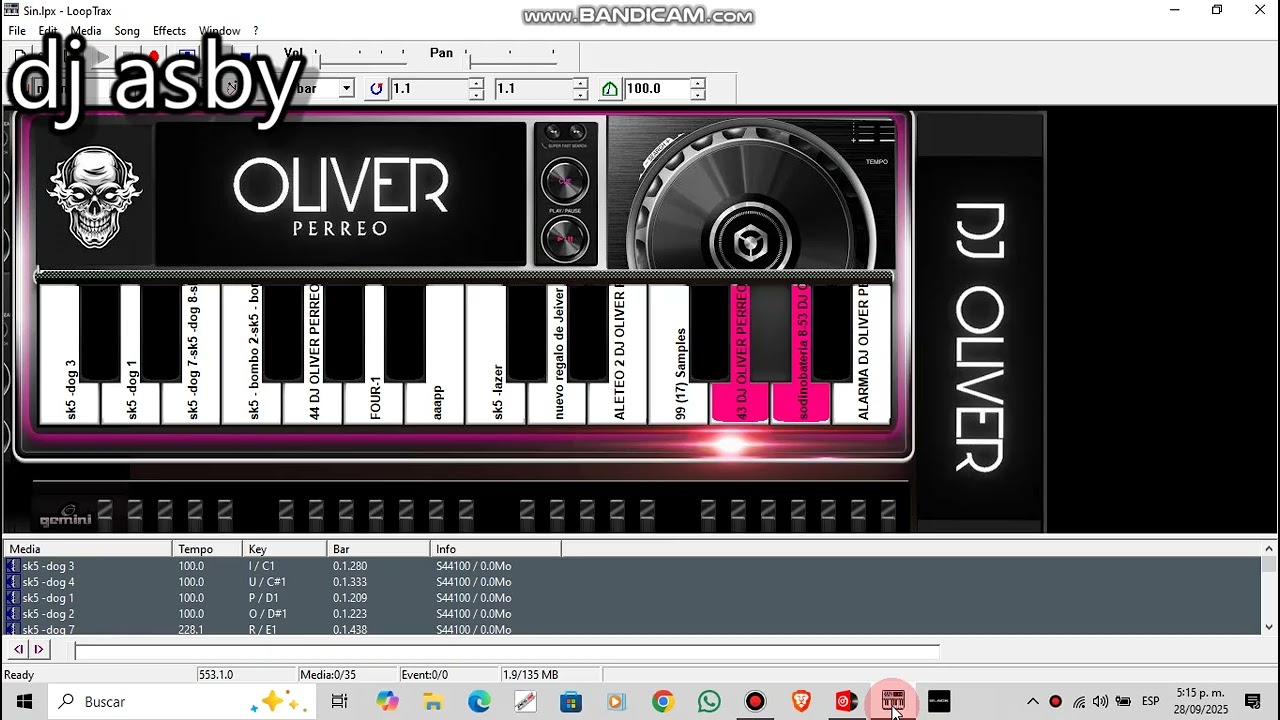 SATANAS AGITE KOLA AFRICANA EN PERREO DJ ASBY LOOP TRAX