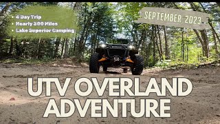 UTV Overland Adventure 2023 Boondocking Trails