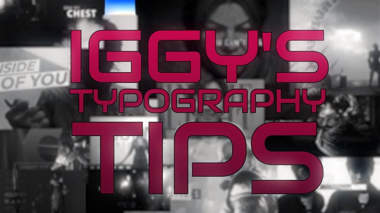 Editing Typography Tips #1