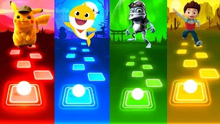 Tiles Hop - Crazy frog vs Paw patrol vs Pika pika pikachu vs Baby Shark screenshot 4