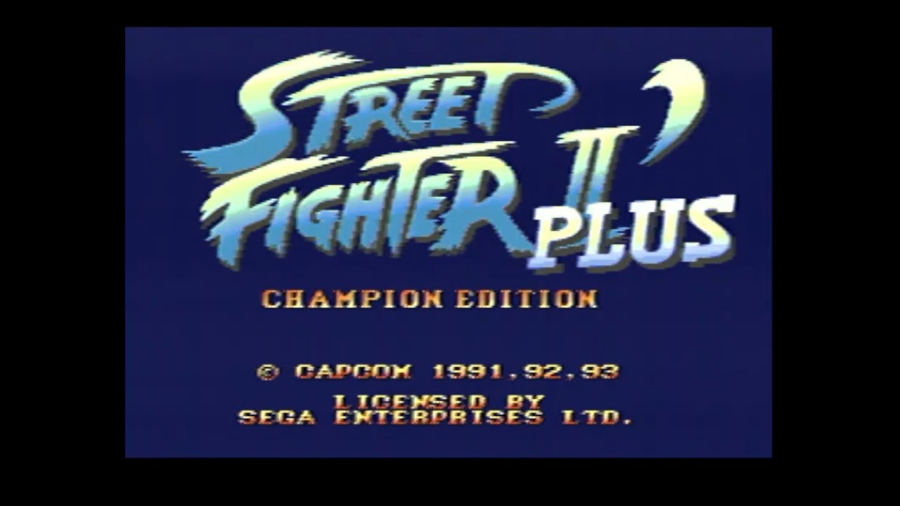 Street Fighter 2 Plus Champion Edition Sega Mega Drive | Parcelamento