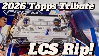 2026 Topps Tribute Hobby Box Rip!!