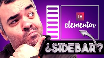 Diseña un SIDEBAR con ELEMENTOR - TUTORIAL Menú lateral con iconos