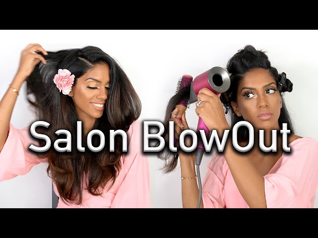 Detailed Salon Blow Out at Home - Hair Tutorial | ARIBA PERVAIZ class=