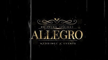 𝐀𝐥𝐥𝐞𝐠𝐫𝐨 𝐖𝐞𝐝𝐝𝐢𝐧𝐠 & 𝐄𝐯𝐞𝐧𝐭𝐬 𝐕𝐞𝐧𝐮𝐞 𝐏𝐫𝐨𝐦𝐨