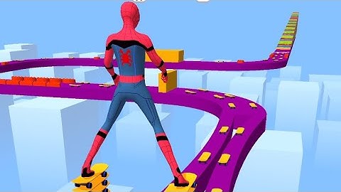 NOOB vs PRO vs HACKER in Skater Stacker