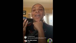 Briana Calls We Tv Producers To Quit Growing Up Hip Hop While On Live I Havent Did That In Yrs