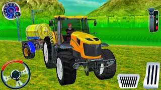 India Cargo Tractor Farming Simulator; Game Bast 3D Cargo Tractor Farming Real! Android Gameplay screenshot 3