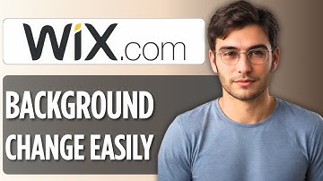 Wix Background | How to Change Background Image, Color,  Video in Wix | Step-by-Step Tutorial 2025