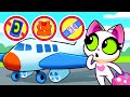 Staying Safe At The Airplane ✈️ Buckle Up, Baby 🤩 | Learning Safety Rules at the Airplane ✨