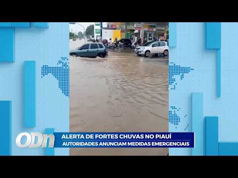 Alerta de fortes chuvas no Piauí: Autoridades anunciam medidas emergenciais 02 03 2026