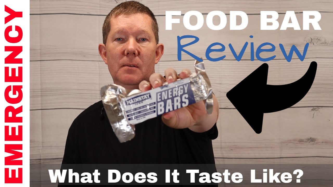 Mainstay Food Bar (Emergency Food Bar) Review YouTube