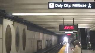 My first time ever riding BART's Fleet of the Future trains!