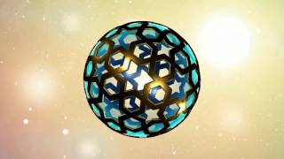 Geometric Pattern on Sphere / Геометричний візерунок на сфері / Геометрический узор на сфере #001