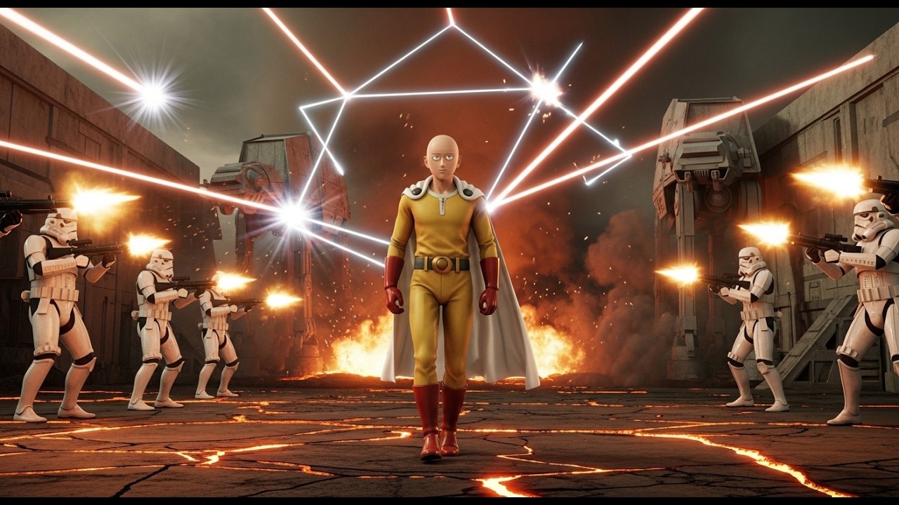 What If Saitama Entered the Star Wars Galaxy? | One Punch Man Star Wars Crossover