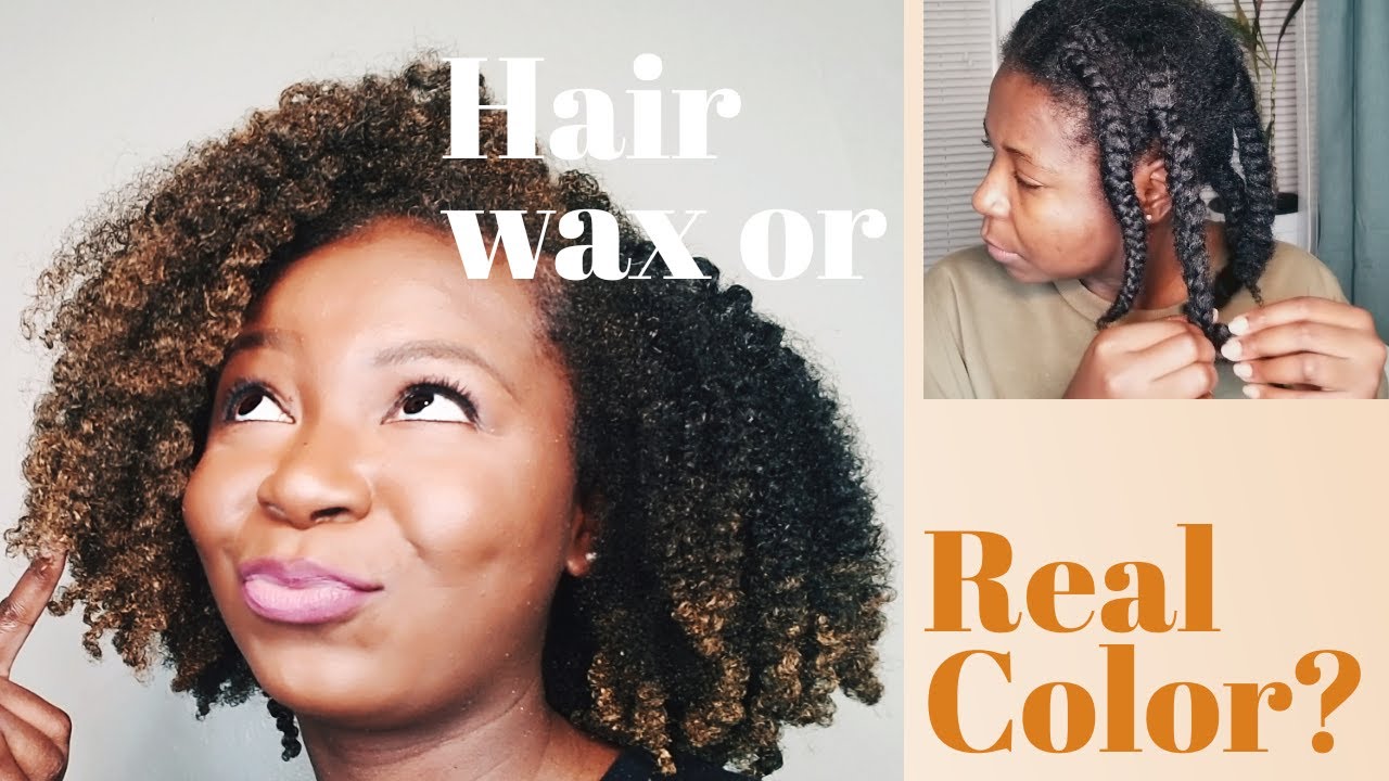 HAIR WAX COLOR hairwax haircolor YouTube