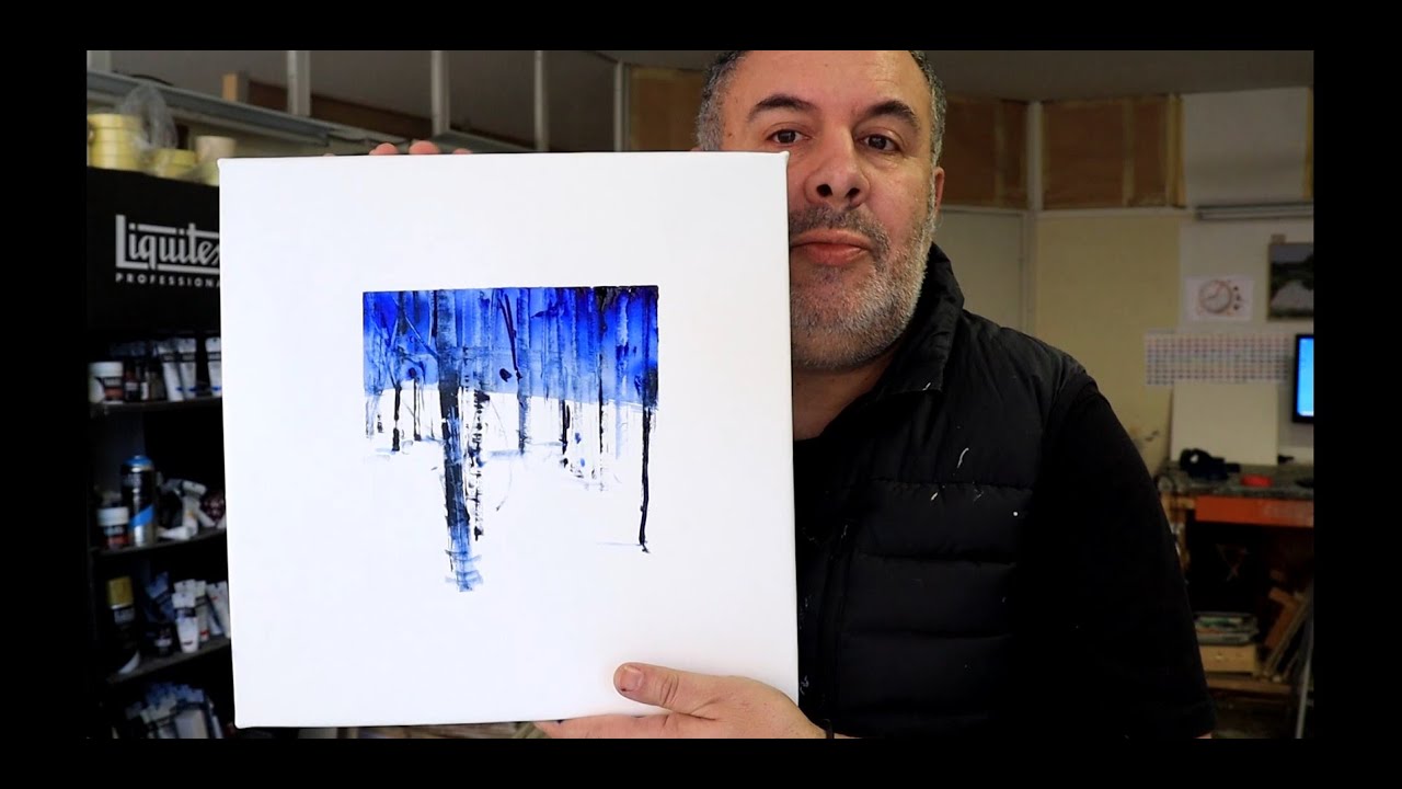 Como entelar papel de acuarela en sencillos pasos.