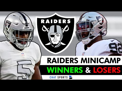 Las Vegas Raiders Minicamp Winners & Losers | Raiders 2023 Mandatory Minicamp