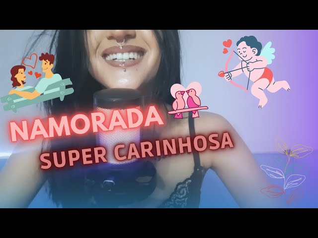 ASMR CASEIRO: NAMORADA SUPER CARINHOSA +SONS DE CHUVA #brisa #asmr