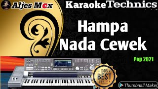 Karaoke pop Indonesia || Hampa nada cewek FULL HD KN7000