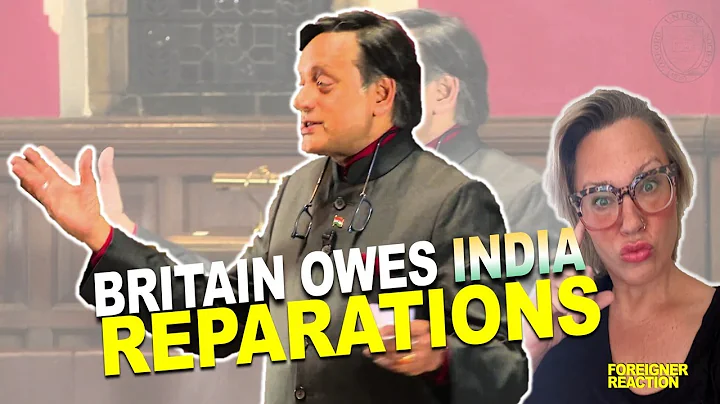 Dr Shashi Tharoor MP - Britain Does Owe Reparations Reaction @NicoleInIndia 2 Foreign Friends #india