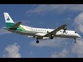 Saab 2000 Landing-Take Off at Leipzig/Halle - Germany