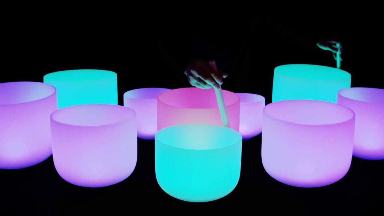 Aura Cleanse Deep Sleep & Chakra Healing Crystal Bowls 432Hz Sound Bath ...