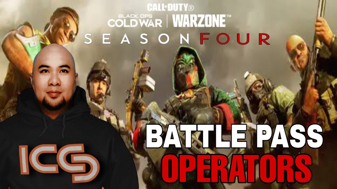 NEW! Black Ops Cold War® - Season 4 Battle Pass Operators