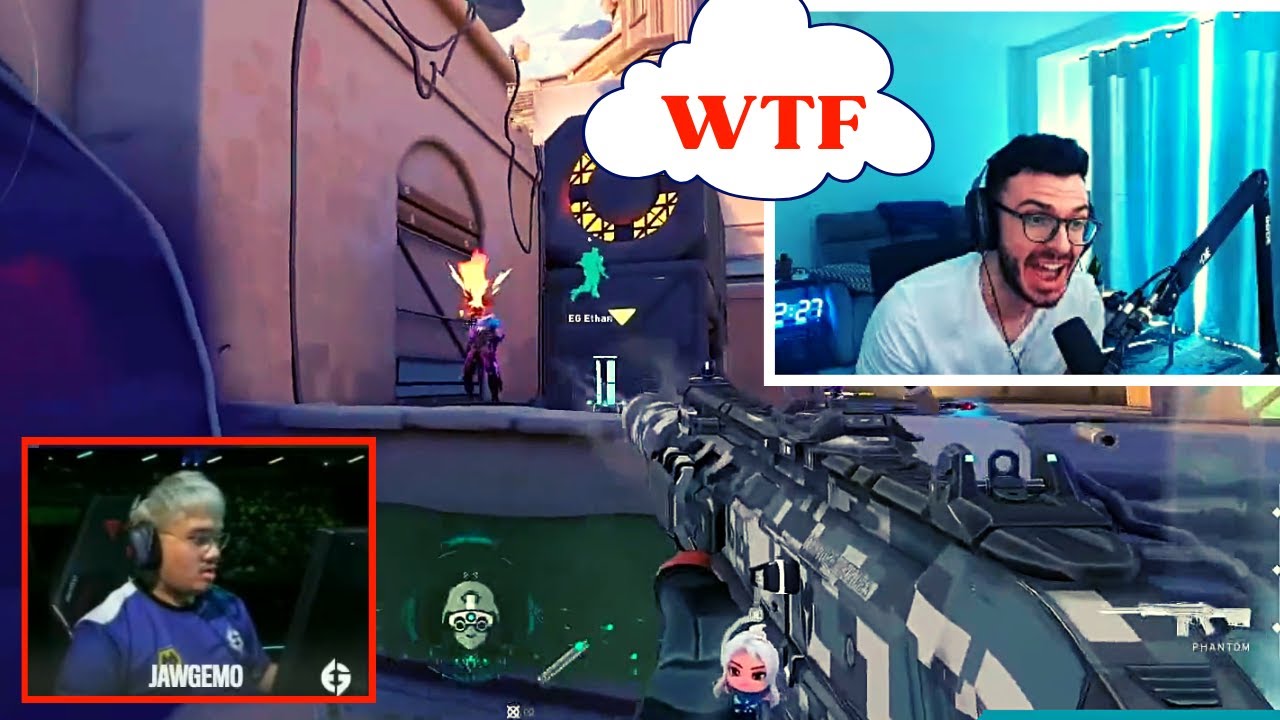 SEN Tarik Reacts To EG Jawgemo Destroying Team Heretics In VCT