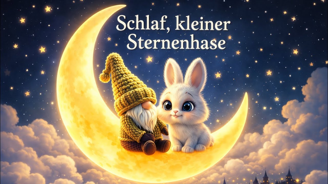 Schlaf, kleiner Sternenhase 🐰✨ | Sanftes Gute-Nacht-Lied 