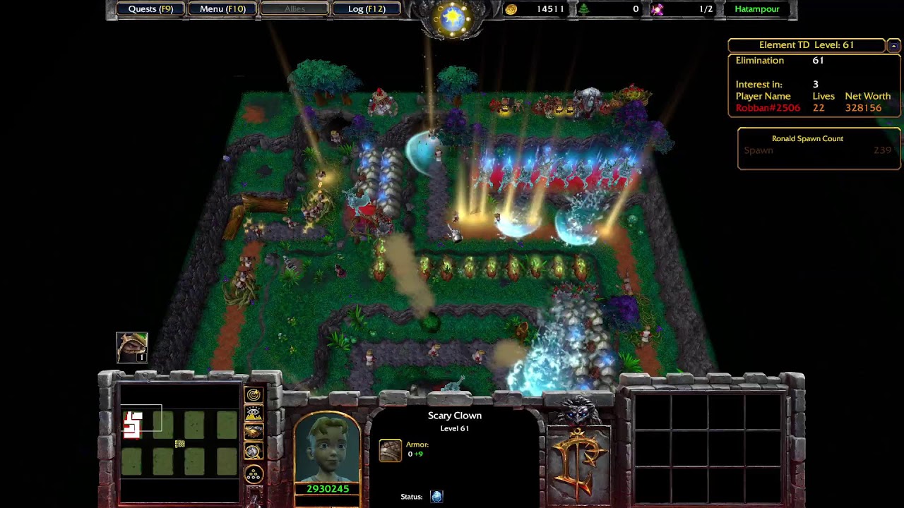 Wc3 TD - YouTube