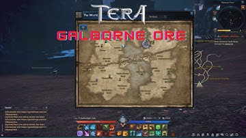 Tera Online Mining Gathering Galborne Ore #short