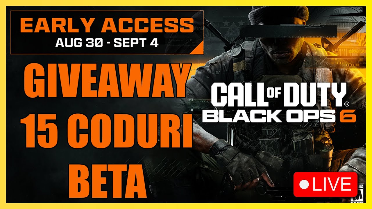 Call of Duty Black Ops 6 BETA - PC LIVE Gameplay - 15 Coduri BETA ...