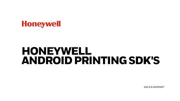 Honeywell Android Printing SDK